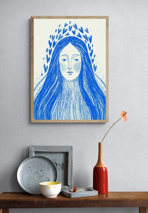 Эмоциональный портрет с сердцами - 4