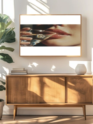 Элегантный портрет с коктейлем - 4