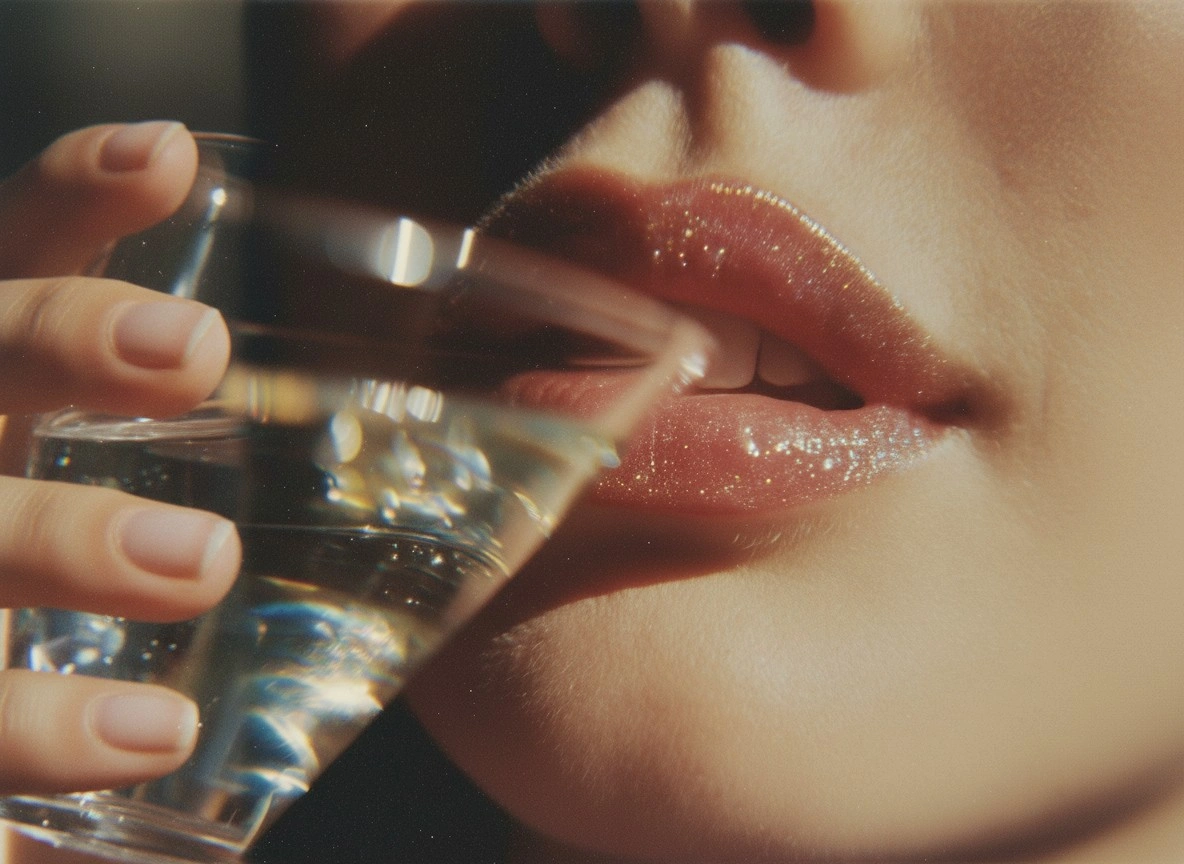 Элегантный портрет с коктейлем - 1