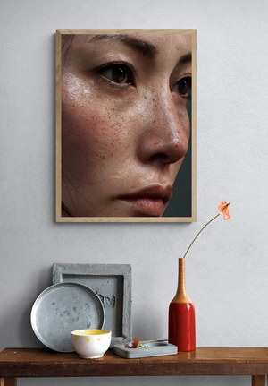 Портрет с естественной текстурой кожи - 4