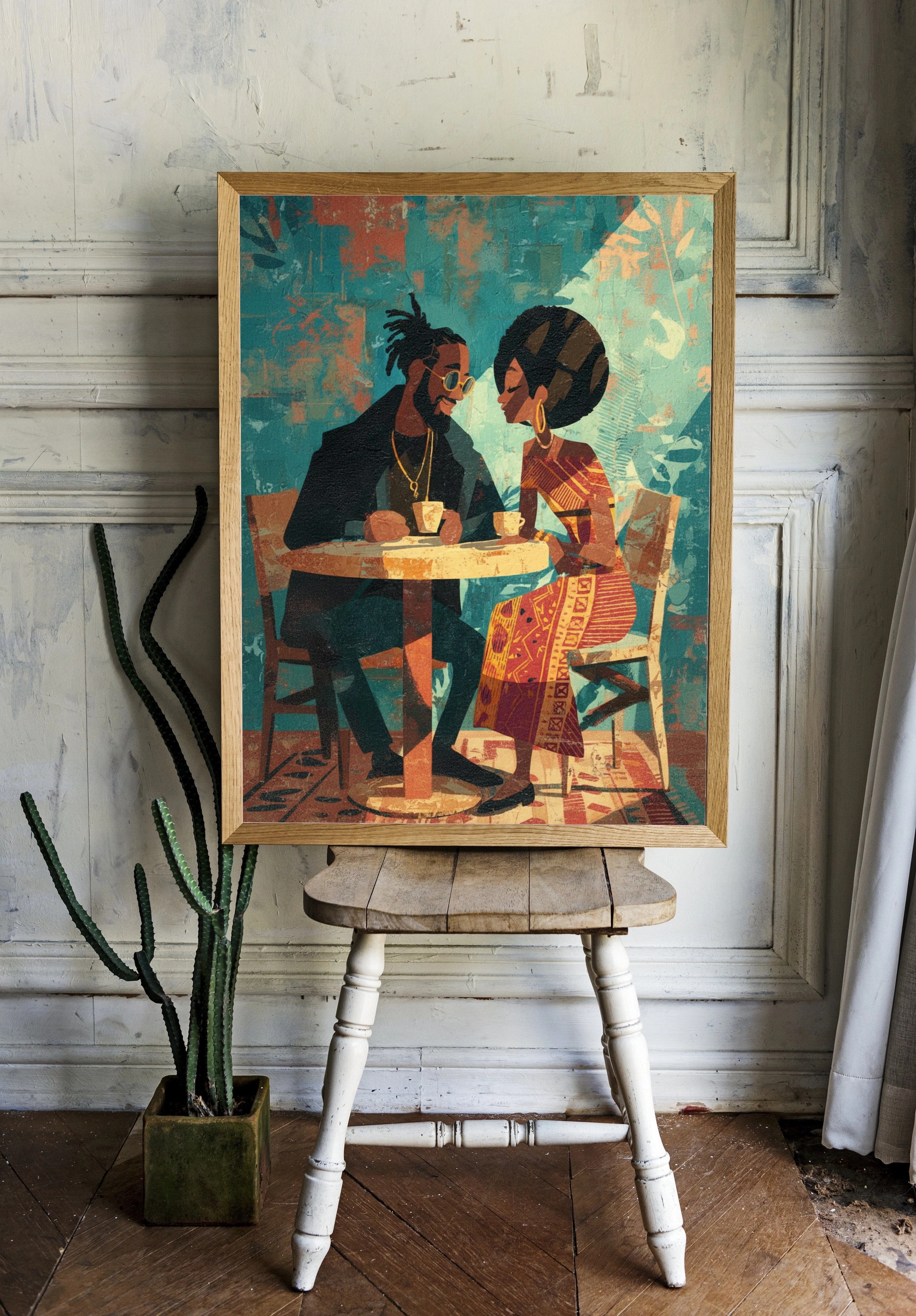 Романтическая встреча за чашкой кофе - 2