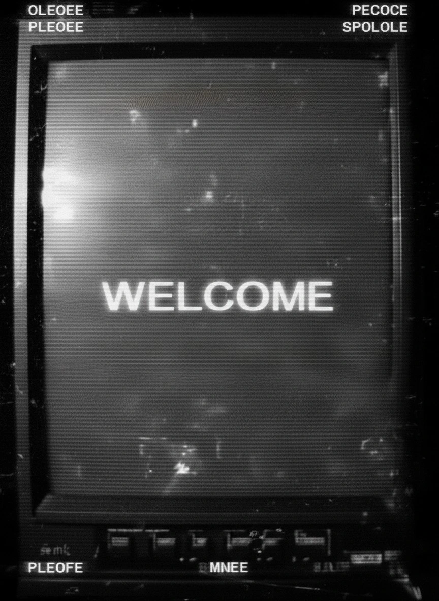 Ретро-экран с приветствием - 1