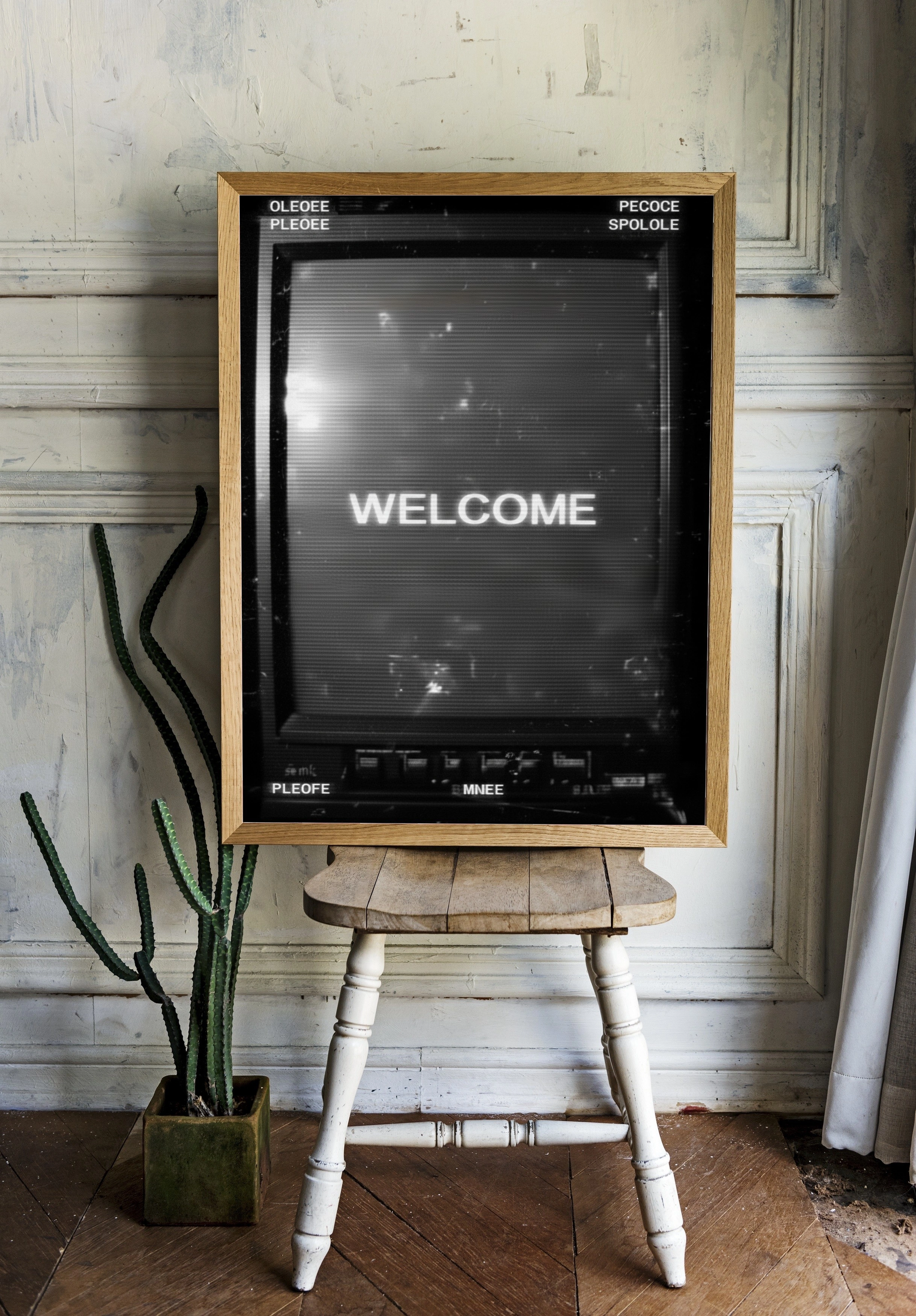 Ретро-экран с приветствием - 2