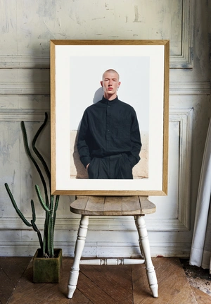 Современный стильный портрет в черном - 2