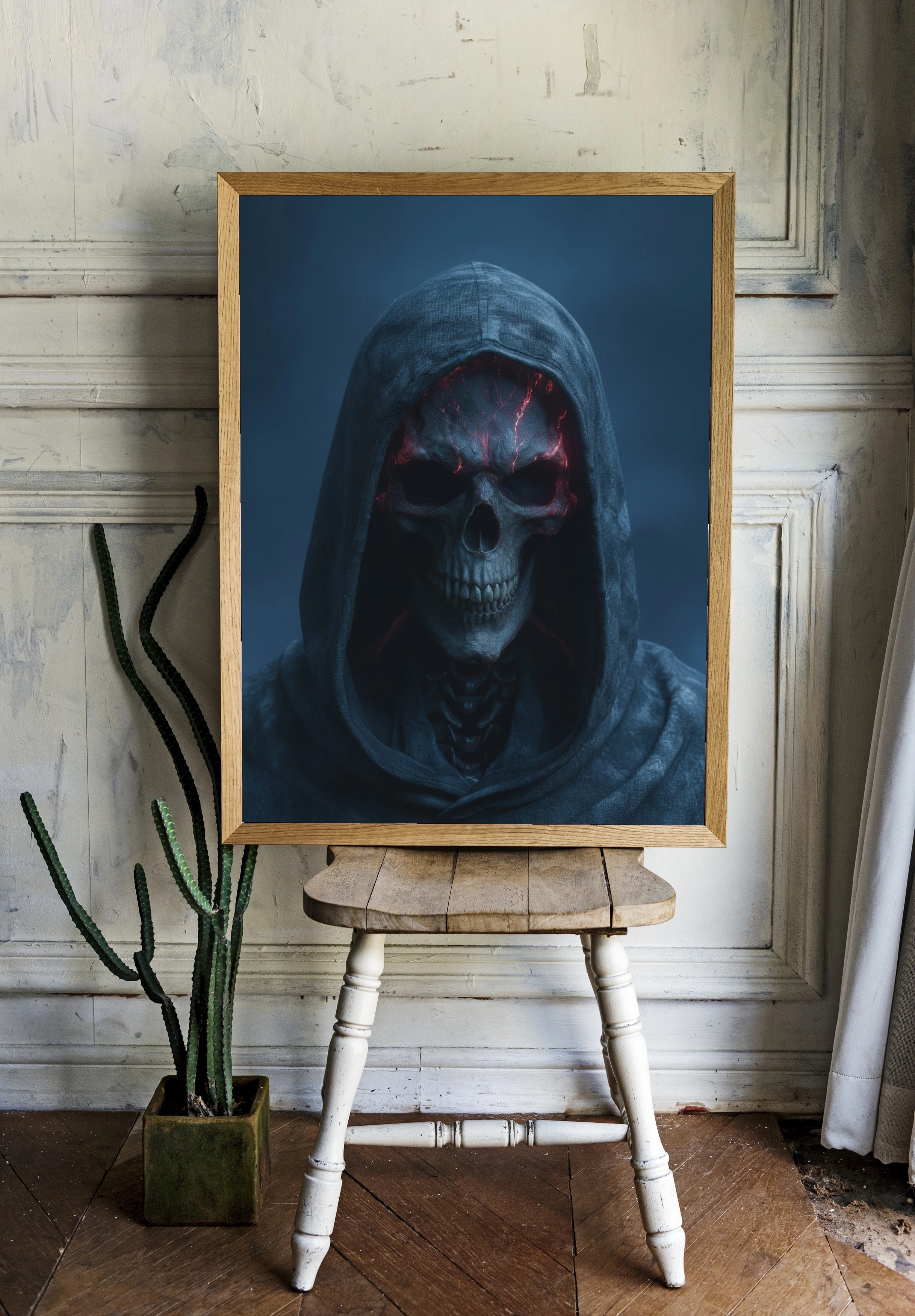 Загадочный череп в капюшоне - 2