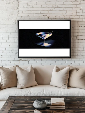 Современный коктейль в абстрактном стиле - 2