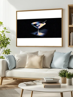 Современный коктейль в абстрактном стиле - 3