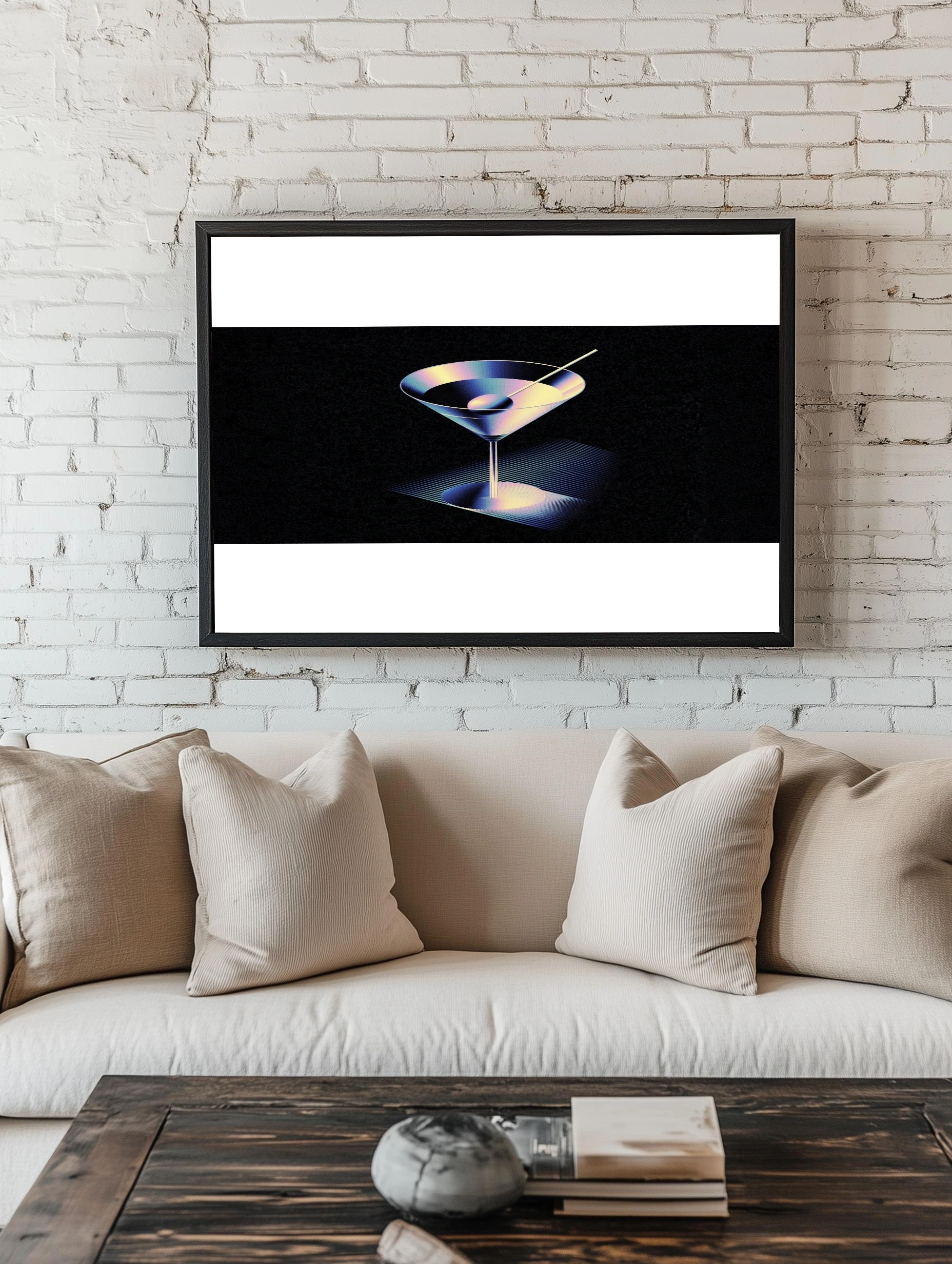 Современный коктейль в абстрактном стиле - 2