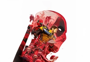 Образ Deadpool в яркой красной гамме - 1