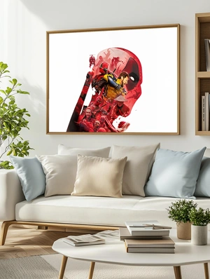 Образ Deadpool в яркой красной гамме - 3