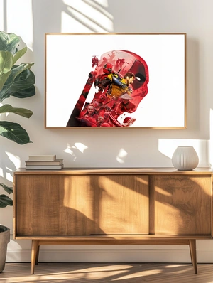 Образ Deadpool в яркой красной гамме - 4