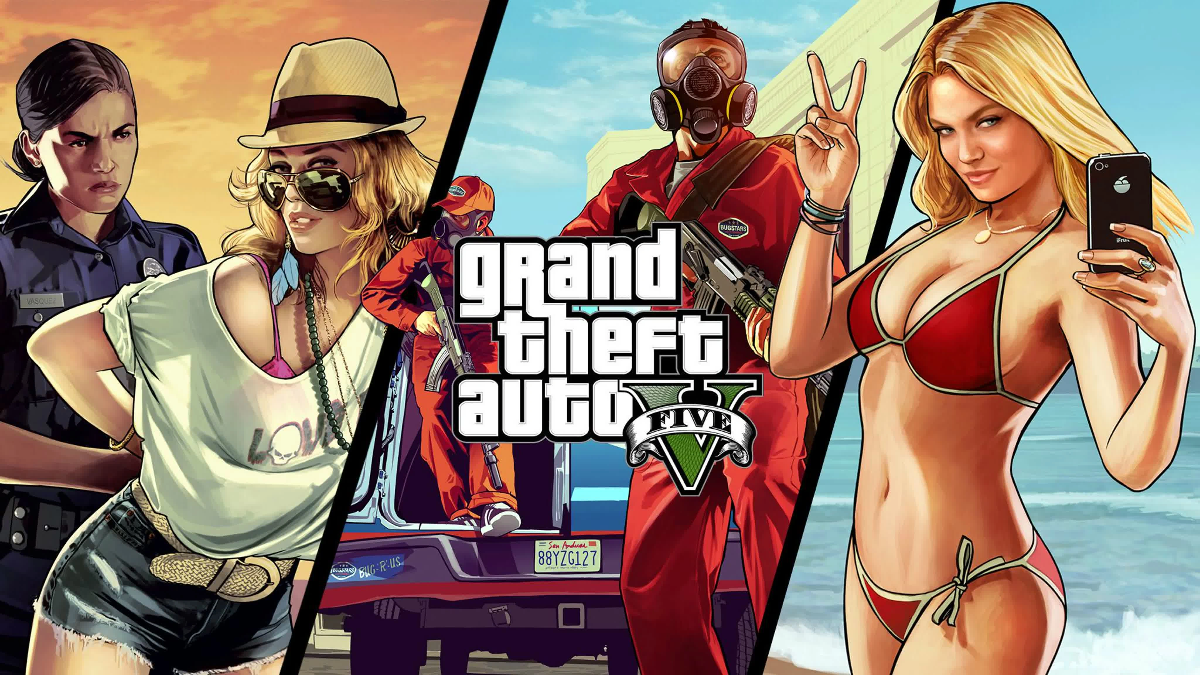 Grand Theft Auto V — Яркий образ персонажей - 1