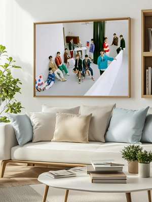 K-pop группа SEVENTEEN в современном стиле - 3