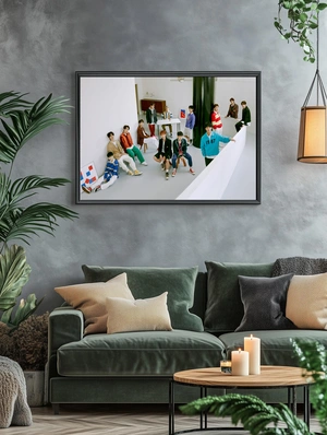 K-pop группа SEVENTEEN в современном стиле - 5