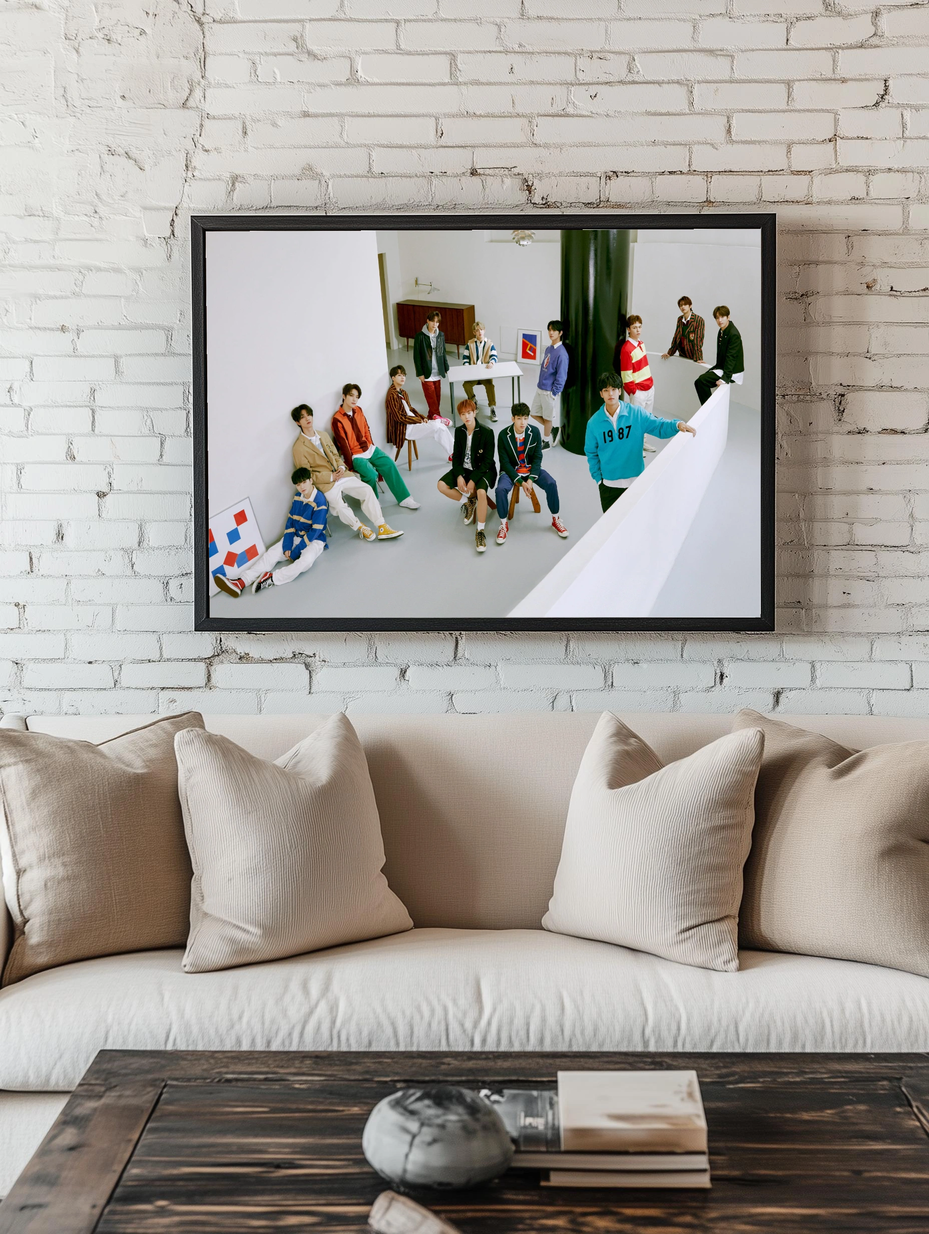K-pop группа SEVENTEEN в современном стиле - 2