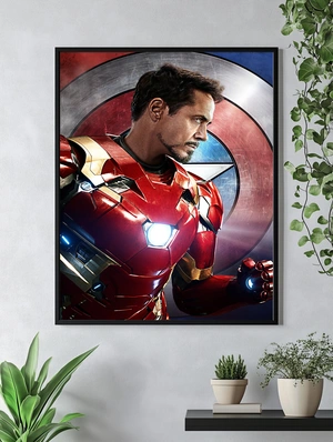 Железный человек и щит Капитана Америки - 4