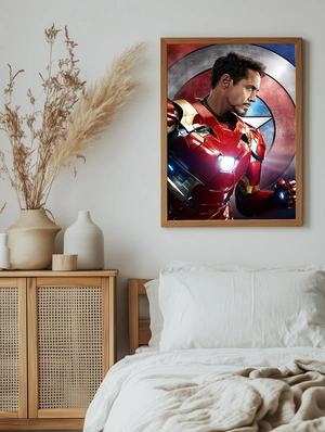 Железный человек и щит Капитана Америки - 5