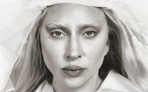Портрет Lady Gaga в светлых тонах - 1
