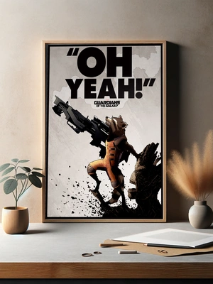 Динамичный кадр с Ракетой и Грутом - 3