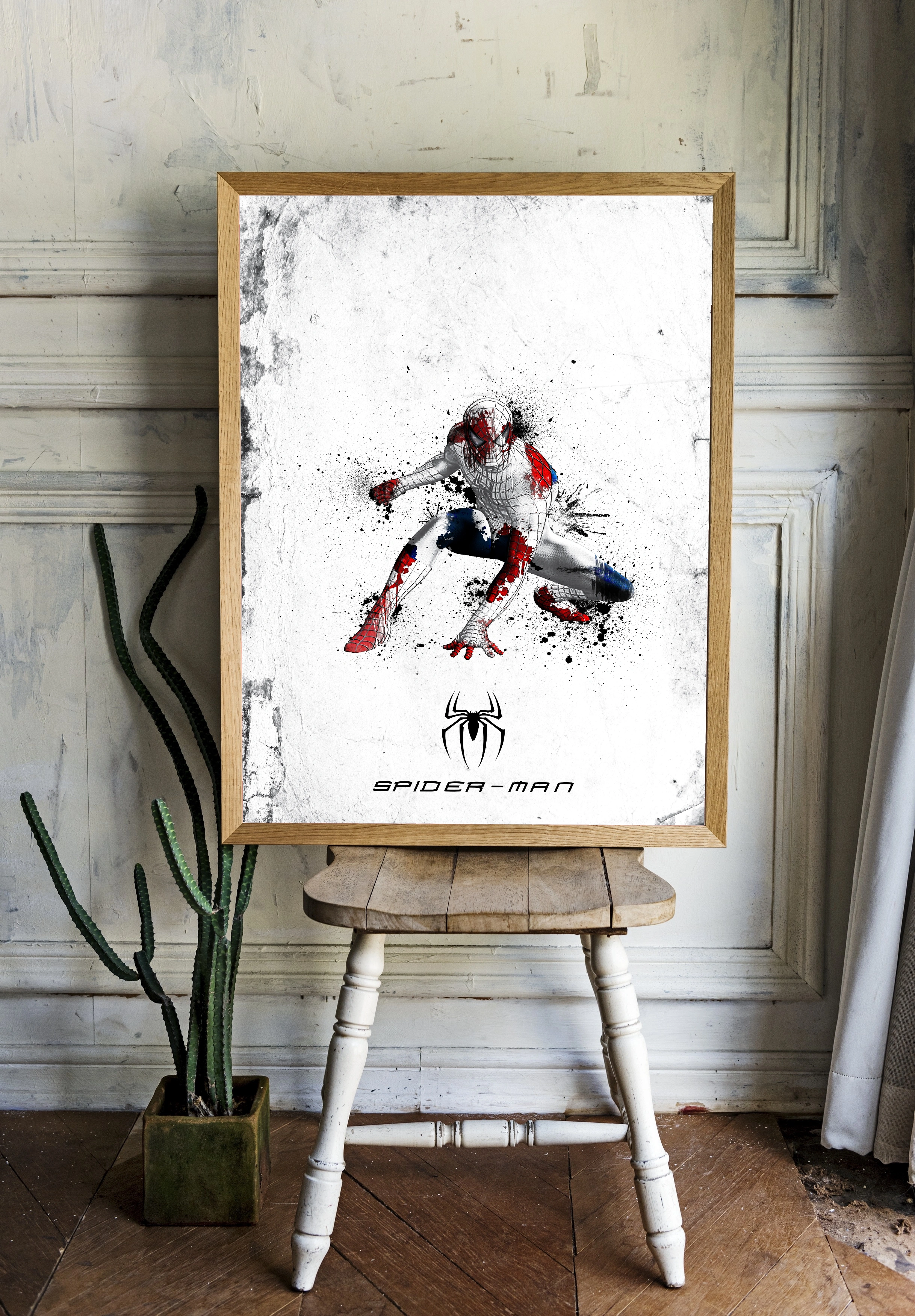 Человек-Паук в динамичном прыжке - 2