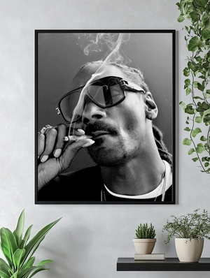 Snoop Dogg в стильном чёрно-белом ретро - 4