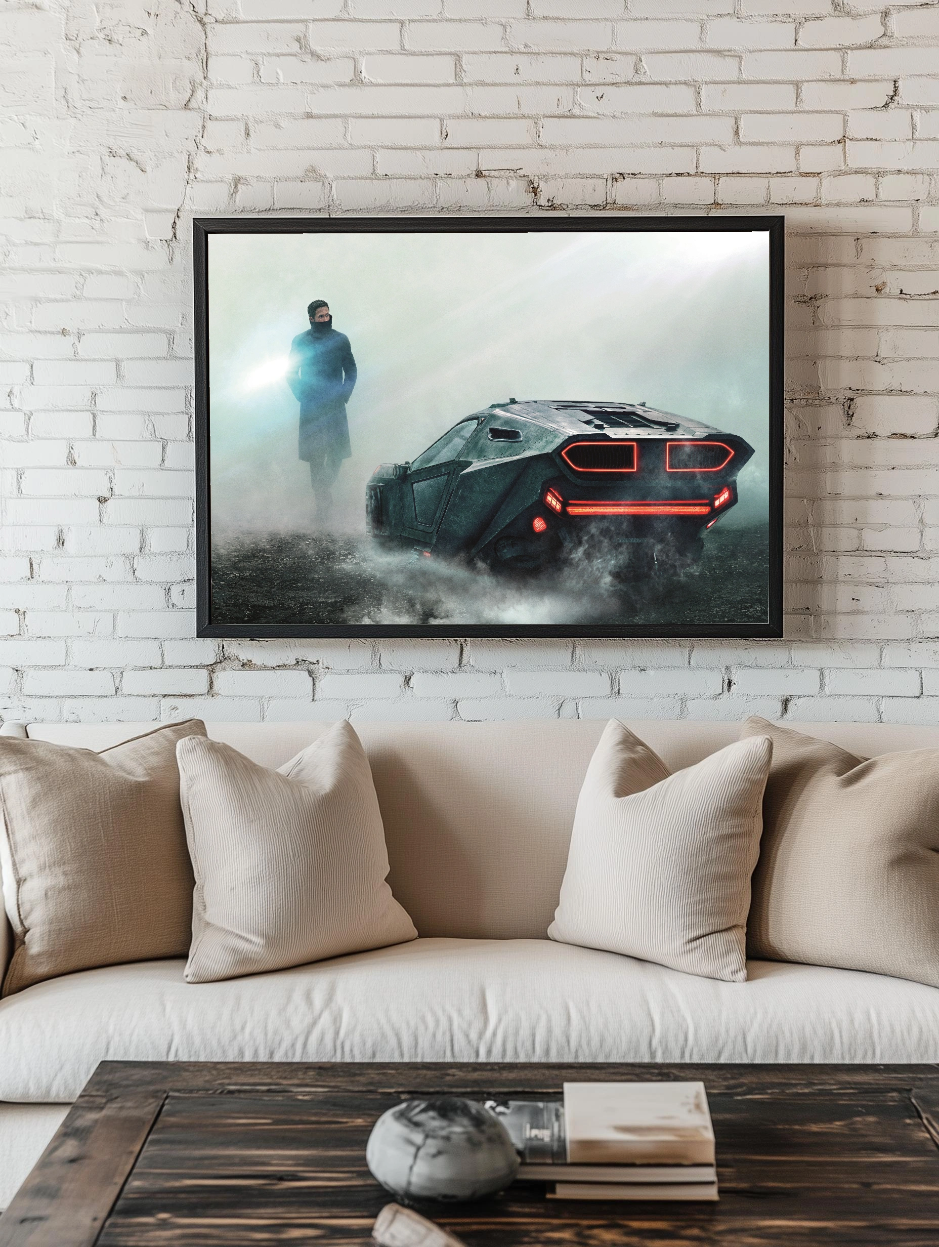 Райан Гослинг и футуристический автомобиль - 2