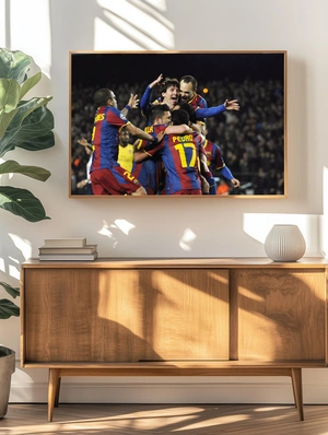 Командный дух FC Barcelona в игре - 4