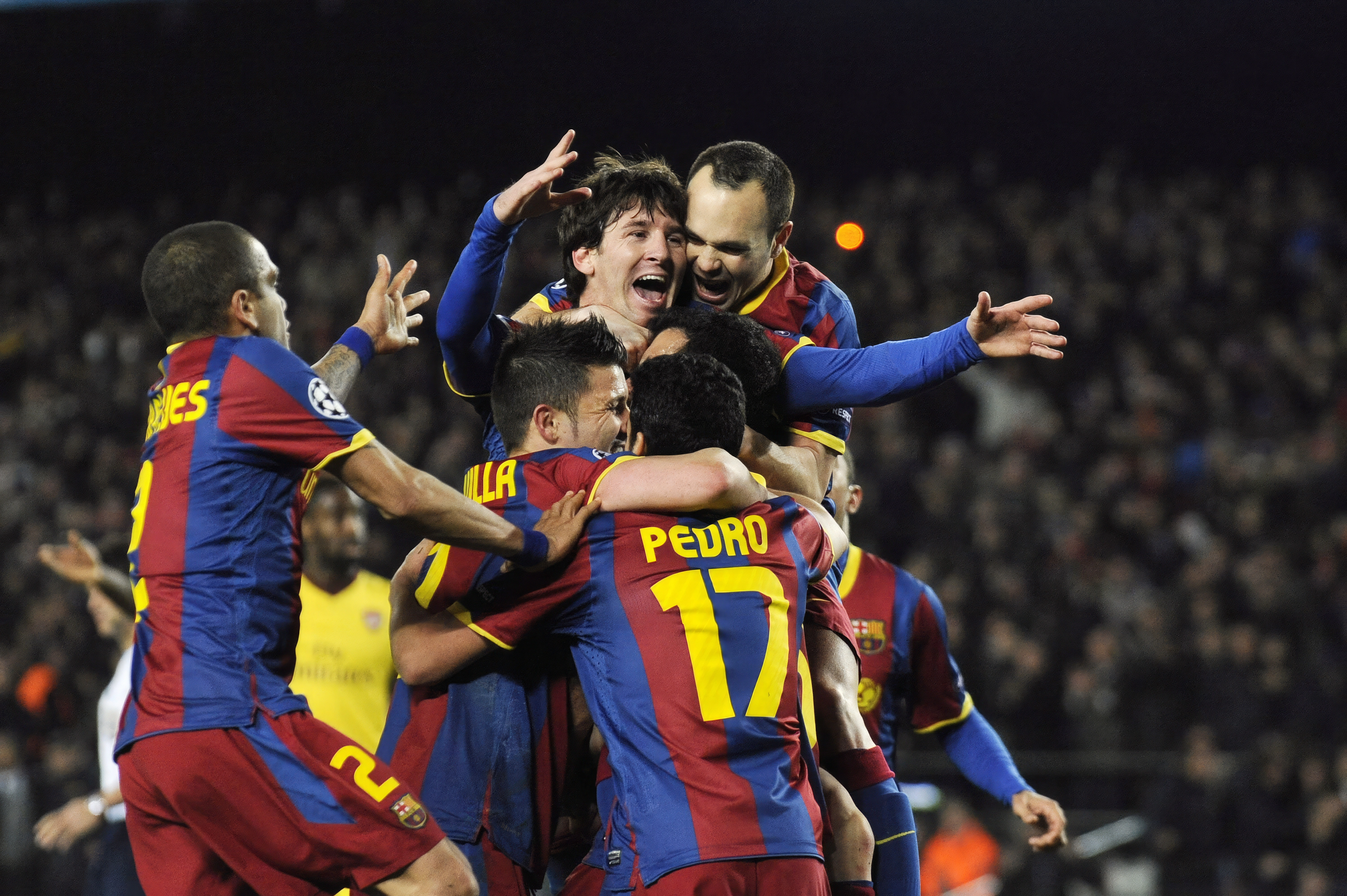 Командный дух FC Barcelona в игре - 1