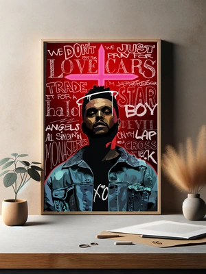 The Weeknd в арт стиле - 3