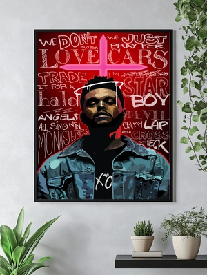 The Weeknd в арт стиле - 4