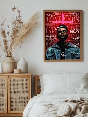 The Weeknd в арт стиле - 5