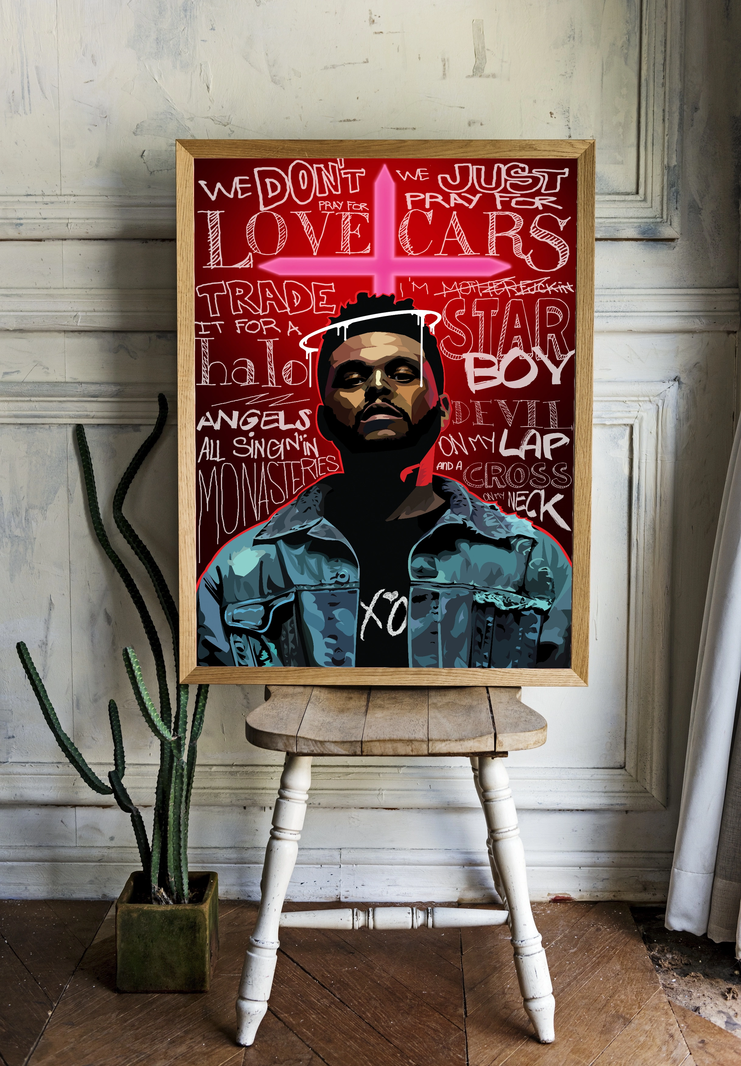 The Weeknd в арт стиле - 2
