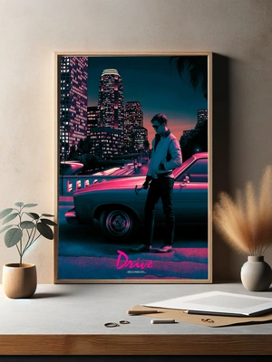 Ночной город и стильный герой — Drive - 3