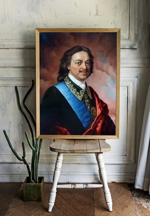 Пётр Великий — Исторический портрет в классическом стиле - 2