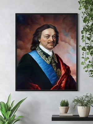 Пётр Великий — Исторический портрет в классическом стиле - 4