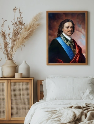 Пётр Великий — Исторический портрет в классическом стиле - 5