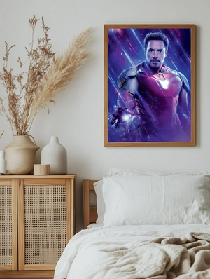 Железный человек в эффектном освещении - 4