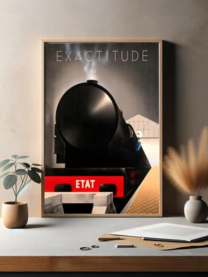 Exactitude — Поезд в стиле арт-деко - 3