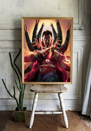 Доктор Стрэндж в момент заклинания - 2