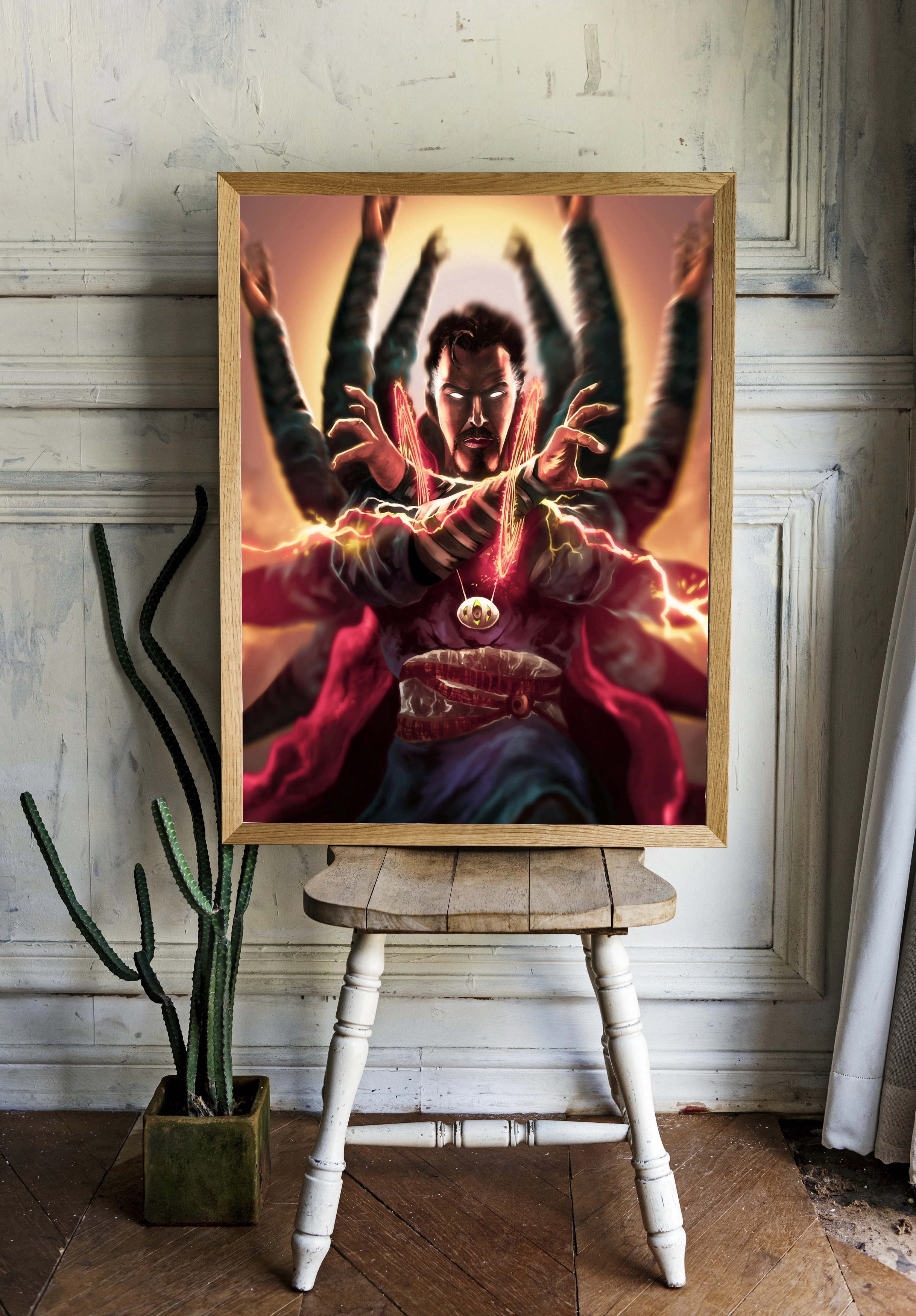 Доктор Стрэндж в момент заклинания - 2