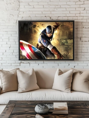 Капитан Америка в эпичной битве - 2