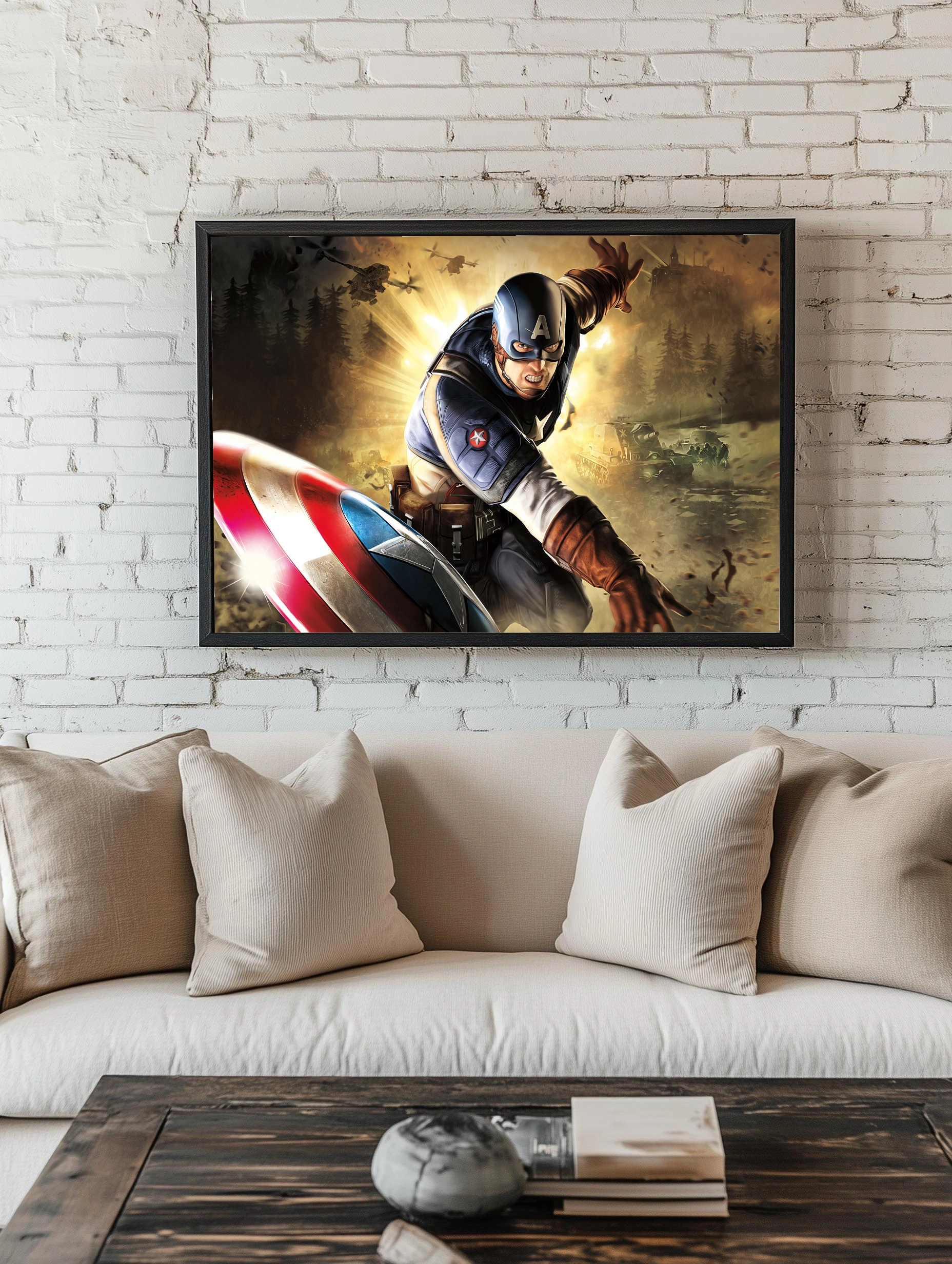 Капитан Америка в эпичной битве - 2