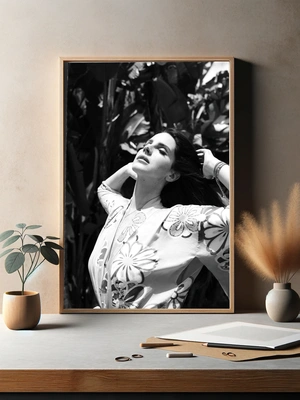 Lana Del Rey — Гармония и природа в черно-белом - 3