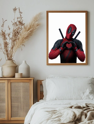 Дэдпул и жест в виде сердца - 5