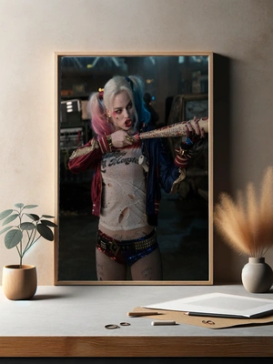 Харли Квинн в образе злодейки - 3