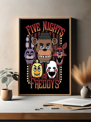 Five Nights at Freddy’s — Герои в стиле арт - 3
