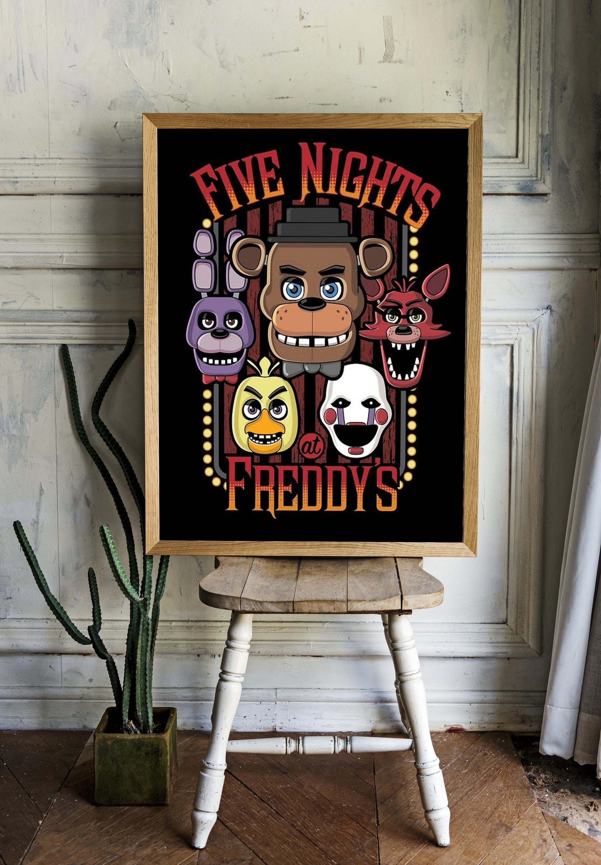Five Nights at Freddy’s — Герои в стиле арт - 2