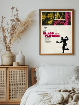 Черная Пантера в ретро стиле - 5