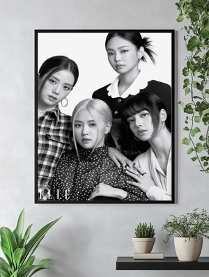 Группа BlackPink в монохроме - 4