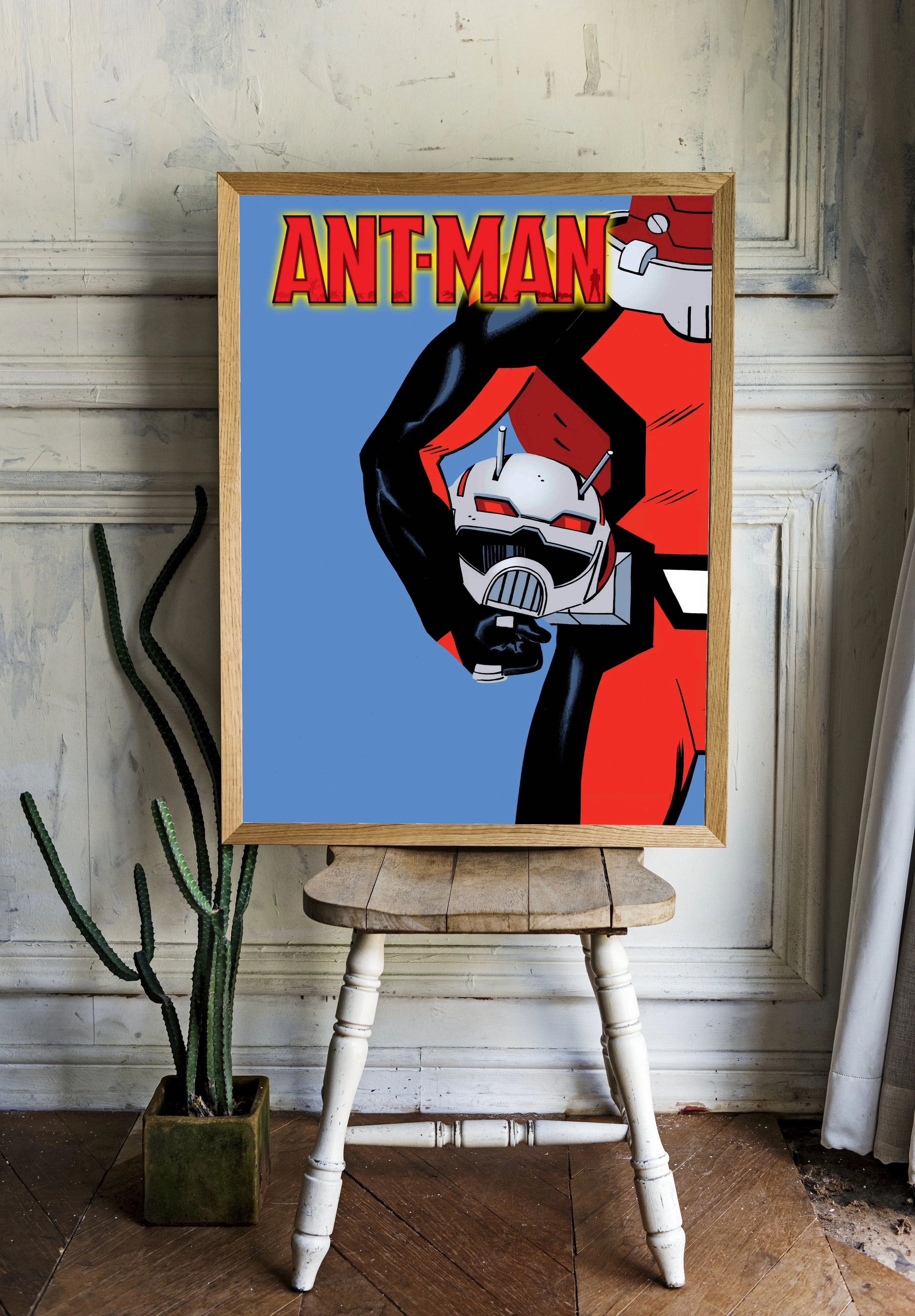 Ant-Man герой в красном костюме - 2